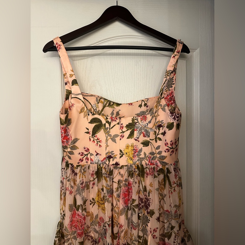 CINQ A SEPT XIOMARA FLORAL DRESS - Picture 8 of 12
